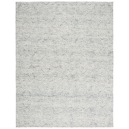 Safavieh 8 x 10 ft. Metro Hand Tufted Rectangle Area Rug, Dark Grey & Ivory MET998H-8